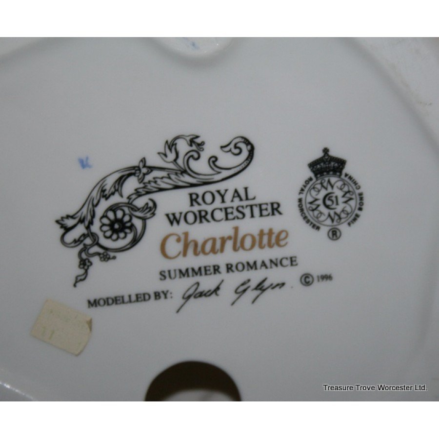 Royal Worcester Figurine 'Charlotte'
